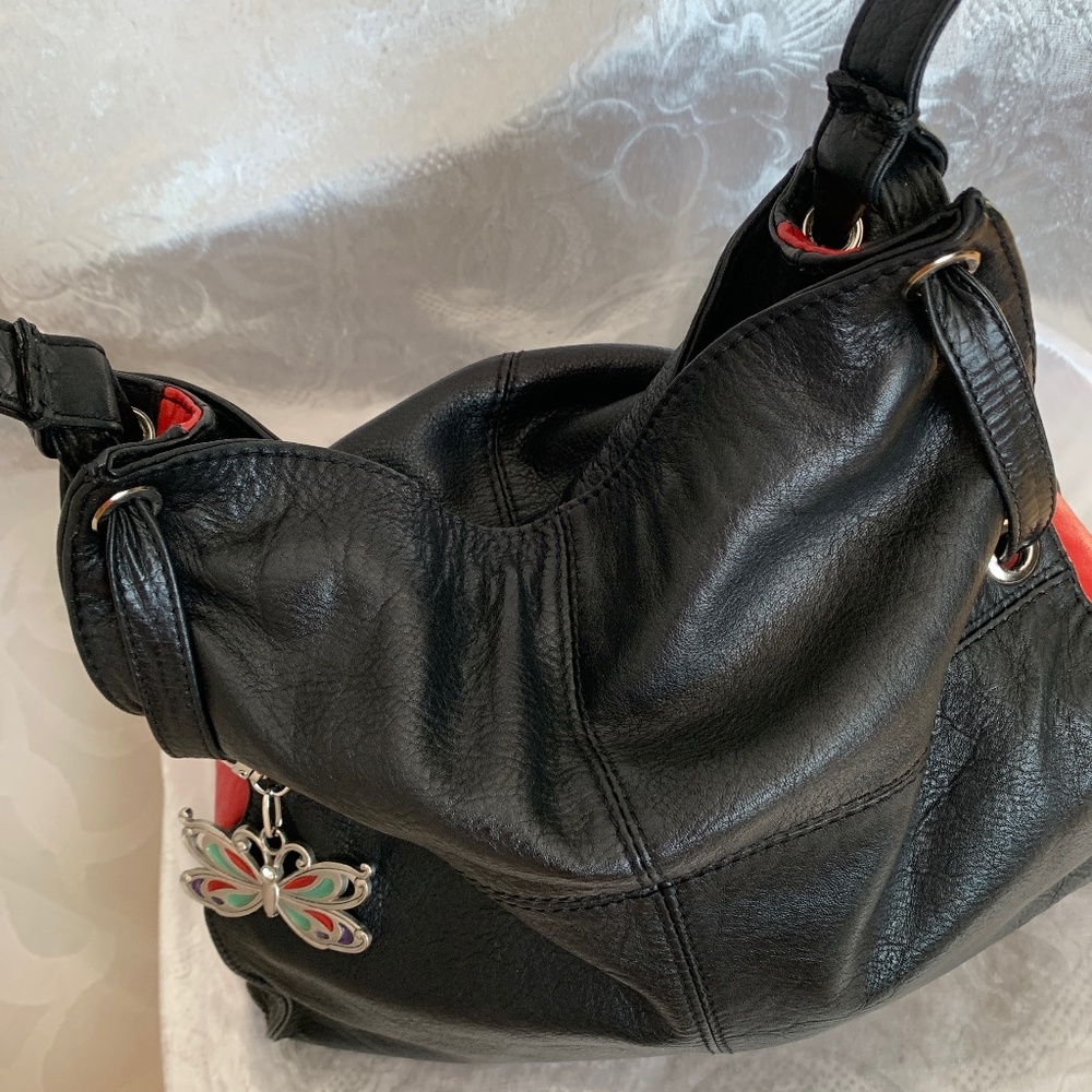 BORSE IN PELLE Made in Italy Soft Genuine Leather Bag- Timeless Vintage Treasure